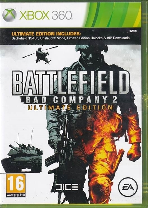 Battlefield Bad Company 2 Ultimate Edition - Xbox 360 (B Grade) (Genbrug)